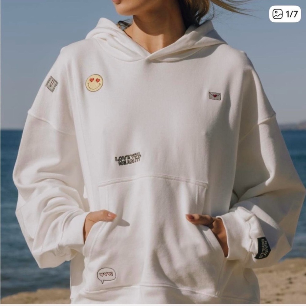 NWT Daily Drills LIMITED EDITION Valentines Drop XOXO Hoodie. Limited Edition